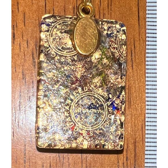 Authentic Murano Glass Signed Hand Crafted Pendant on Black Cord - Picture 6 of 9